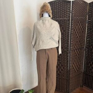 Club Monaco 100% Cashmere Funnel Neck Sweater Minimalist Chic Size S/P